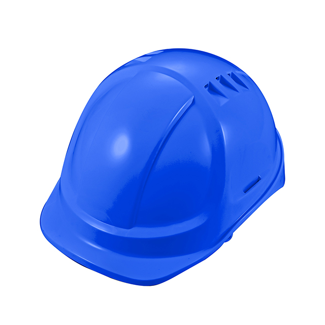 Cappello rigido da costruzione W-037 blu