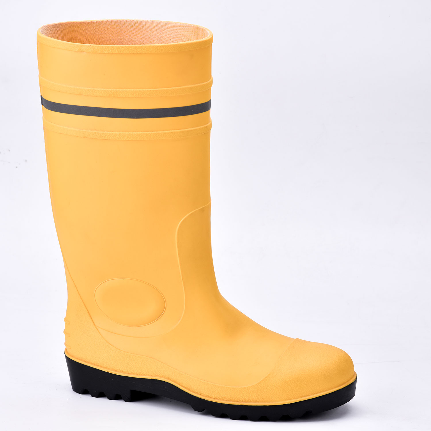 Stivali da pioggia con punta in acciaio per impieghi gravosi W-6037 gialli