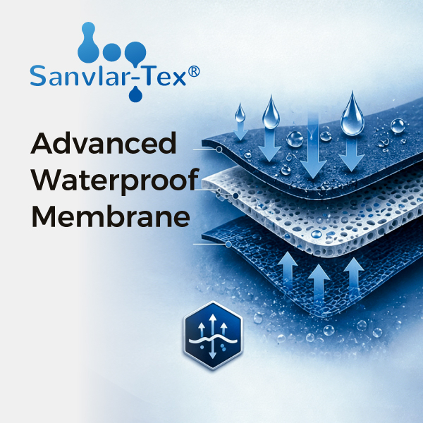 Tecnologia impermeabile Sanvlar-Tex™ per calzature di sicurezza